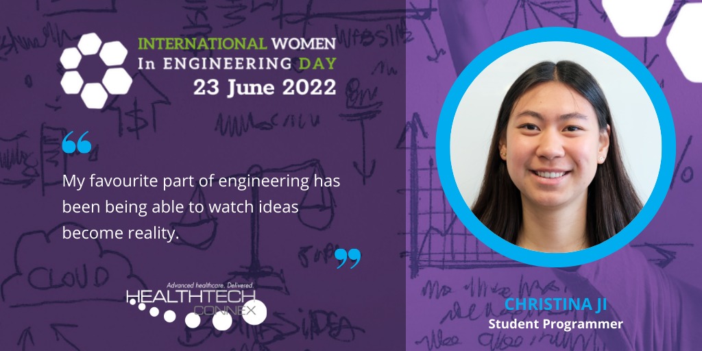 International Women in Engineering Day 2022 – Christina Ji